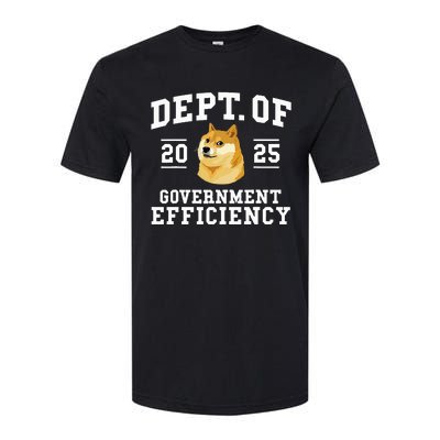 Doge D.O.G.E Department Of Government Efficiency Trump 2024 Softstyle CVC T-Shirt