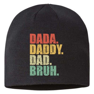 Dada Daddy Dad Bruh Fathers Day 2024 Gifts Sustainable Beanie