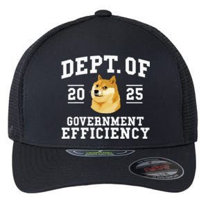 Doge D.O.G.E Department Of Government Efficiency Trump 2024 Flexfit Unipanel Trucker Cap