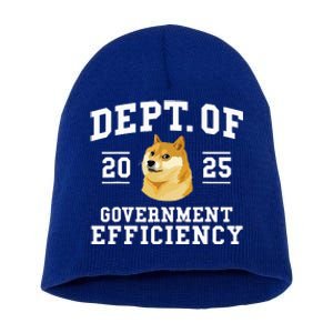 Doge D.O.G.E Department Of Government Efficiency Trump 2024 Short Acrylic Beanie