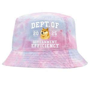 Doge D.O.G.E Department Of Government Efficiency Trump 2024 Tie-Dyed Bucket Hat