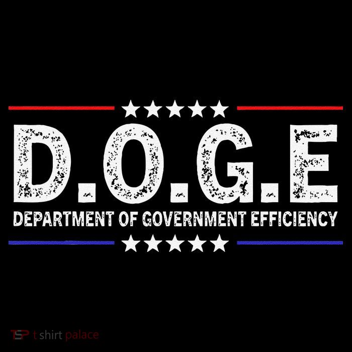 D.O.G.E Doge Department Of Government Efficiency Flexfit Unipanel Trucker Cap