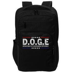 D.O.G.E Doge Department Of Government Efficiency Impact Tech Backpack