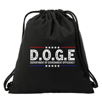 D.O.G.E Doge Department Of Government Efficiency Drawstring Bag