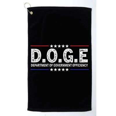 D.O.G.E Doge Department Of Government Efficiency Golf Towel