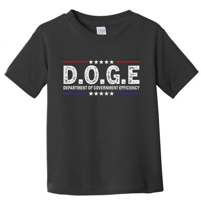 D.O.G.E Doge Department Of Government Efficiency Toddler T-Shirt