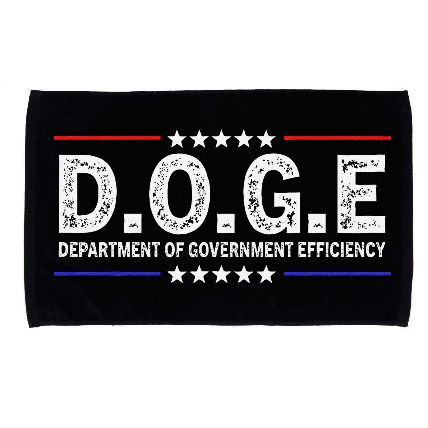 D.O.G.E Doge Department Of Government Efficiency Microfiber Hand Towel