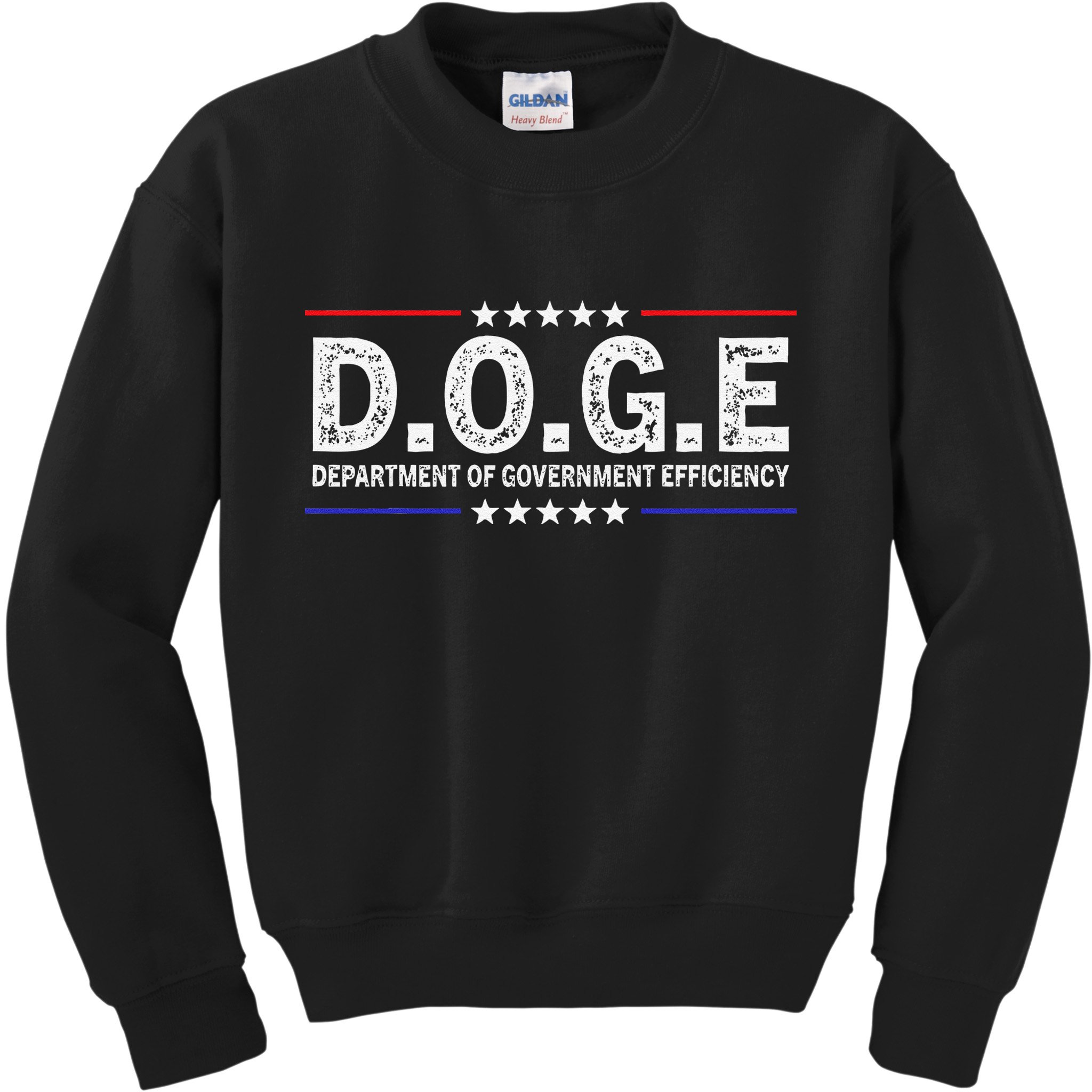 D.O.G.E Doge Department Of Government Efficiency Kids Sweatshirt