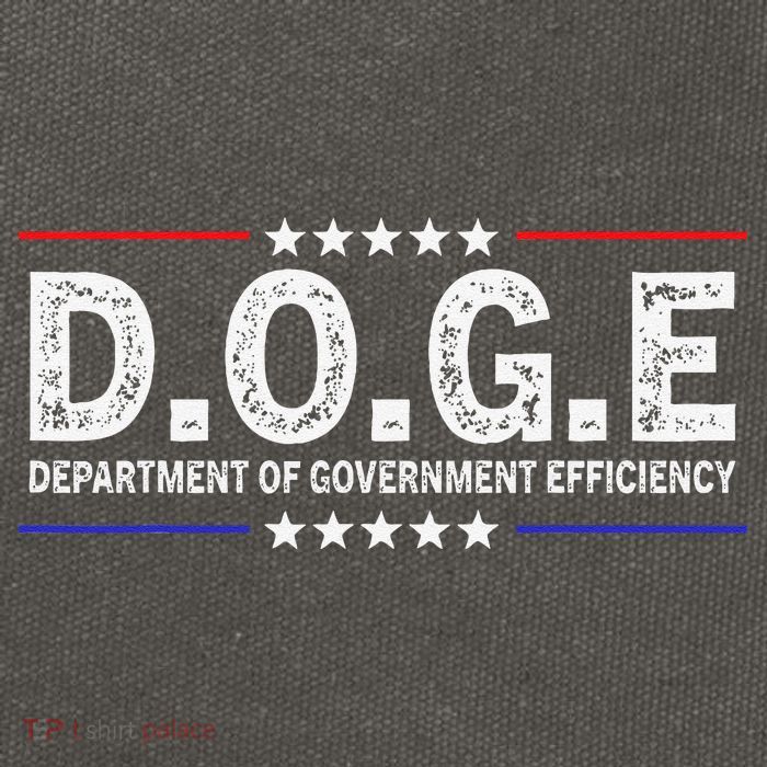 D.O.G.E Doge Department Of Government Efficiency Cotton Canvas Backpack