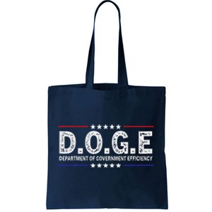 D.O.G.E Doge Department Of Government Efficiency Tote Bag