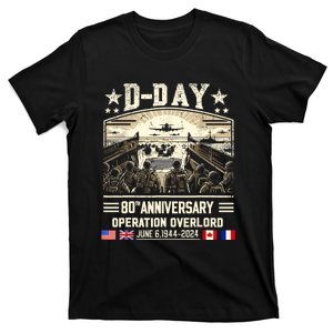 Dday Dwight D. Eisenhower Quote Dday 80th Anniversary T-Shirt