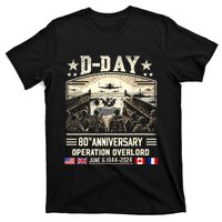 Dday Dwight D. Eisenhower Quote Dday 80th Anniversary T-Shirt