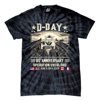 Dday Dwight D. Eisenhower Quote Dday 80th Anniversary Tie-Dye T-Shirt