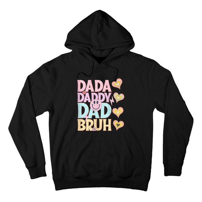 Dada Daddy Dad Bruh FatherS Day 2024 Gifts Hoodie