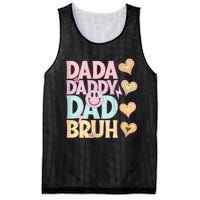 Dada Daddy Dad Bruh FatherS Day 2024 Gifts Mesh Reversible Basketball Jersey Tank