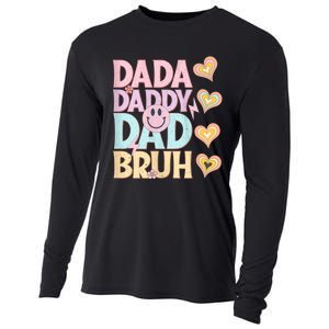 Dada Daddy Dad Bruh FatherS Day 2024 Gifts Cooling Performance Long Sleeve Crew