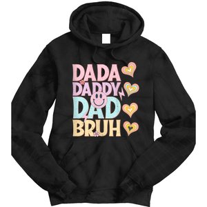 Dada Daddy Dad Bruh FatherS Day 2024 Gifts Tie Dye Hoodie