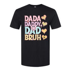 Dada Daddy Dad Bruh FatherS Day 2024 Gifts Softstyle CVC T-Shirt