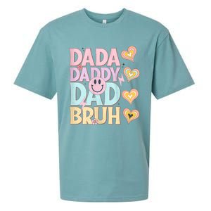 Dada Daddy Dad Bruh FatherS Day 2024 Gifts Sueded Cloud Jersey T-Shirt