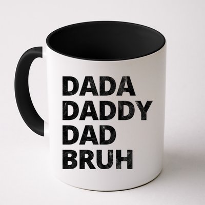 Dada Daddy Dad Bruh Vintage Funny Mug