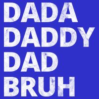 Dada Daddy Dad Bruh Vintage Funny Hoodie