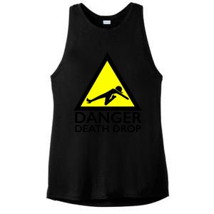 Danger Death Drop Ladies PosiCharge Tri-Blend Wicking Tank