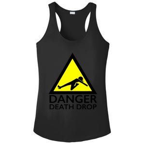 Danger Death Drop Ladies PosiCharge Competitor Racerback Tank