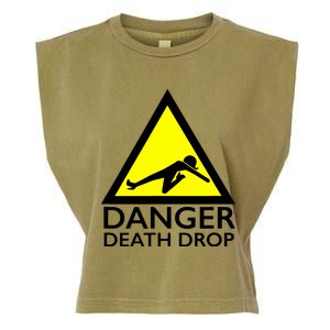 Danger Death Drop Garment-Dyed Women's Muscle Tee