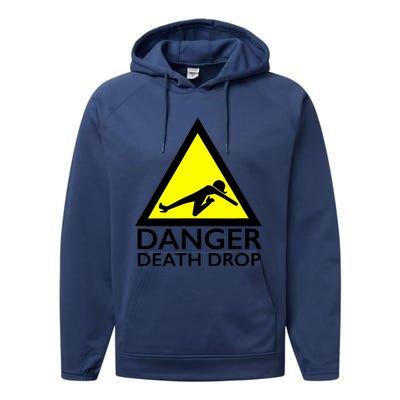 Danger Death Drop Performance Fleece Hoodie