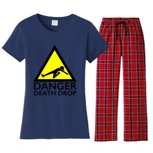 Danger Death Drop Women's Flannel Pajama Set