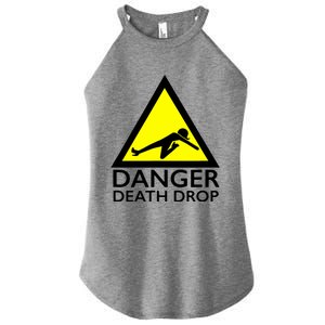 Danger Death Drop Women's Perfect Tri Rocker Tank