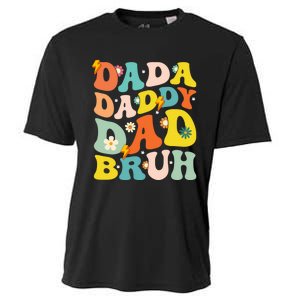 Dada Daddy Dad Bruh FatherS Day 2024 Gifts Cooling Performance Crew T-Shirt