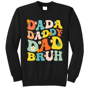 Dada Daddy Dad Bruh FatherS Day 2024 Gifts Sweatshirt