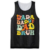 Dada Daddy Dad Bruh FatherS Day 2024 Gifts Mesh Reversible Basketball Jersey Tank