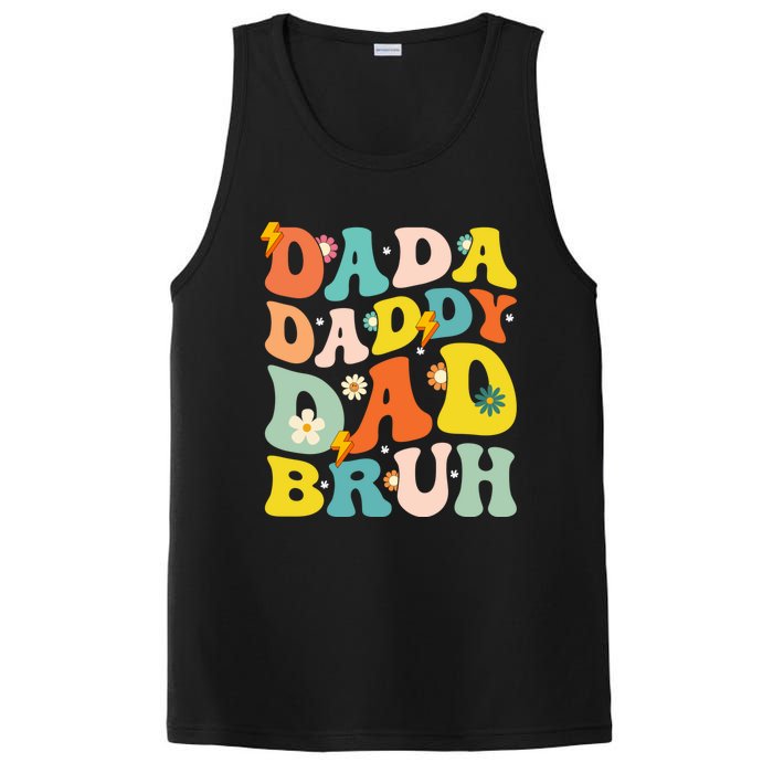 Dada Daddy Dad Bruh FatherS Day 2024 Gifts PosiCharge Competitor Tank