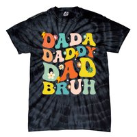 Dada Daddy Dad Bruh FatherS Day 2024 Gifts Tie-Dye T-Shirt