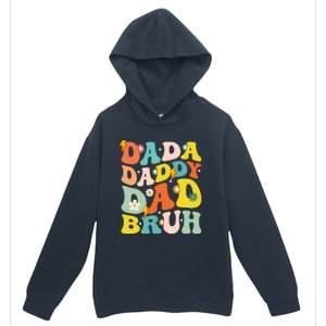 Dada Daddy Dad Bruh FatherS Day 2024 Gifts Urban Pullover Hoodie