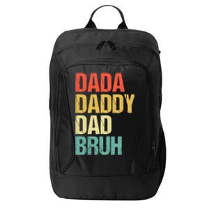 Dada Daddy Dad Bruh City Backpack