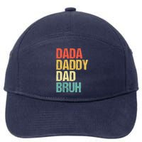 Dada Daddy Dad Bruh 7-Panel Snapback Hat