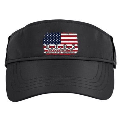 D.O.G.E. Doge Department Patriotic Office Worker Design Adult Drive Performance Visor