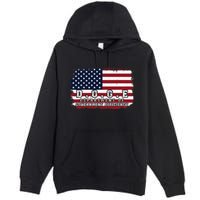 D.O.G.E. Doge Department Patriotic Office Worker Design Premium Pullover Hoodie
