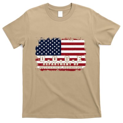D.O.G.E. Doge Department Patriotic Office Worker Design T-Shirt