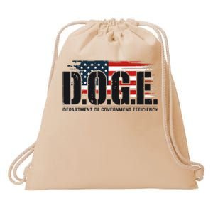 D.O.G.E Doge Department Of Government Efficiency Drawstring Bag