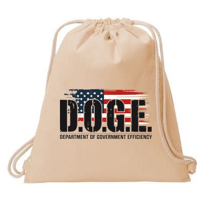D.O.G.E Doge Department Of Government Efficiency Drawstring Bag