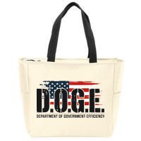 D.O.G.E Doge Department Of Government Efficiency Zip Tote Bag