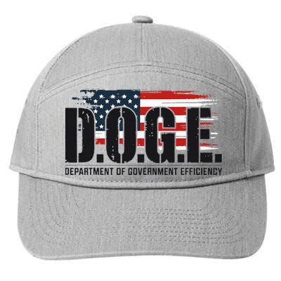 D.O.G.E Doge Department Of Government Efficiency 7-Panel Snapback Hat