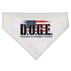 D.O.G.E Doge Department Of Government Efficiency USA-Made Doggie Bandana