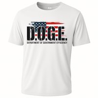 D.O.G.E Doge Department Of Government Efficiency Cooling Performance Crew T-Shirt