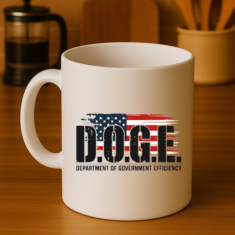 D.O.G.E Doge Department Of Government Efficiency Mug