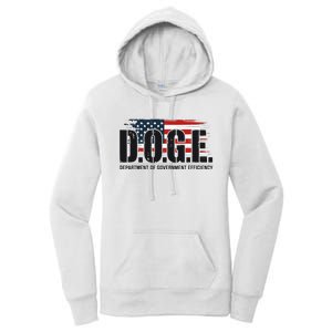 D.O.G.E Doge Department Of Government Efficiency Women's Pullover Hoodie